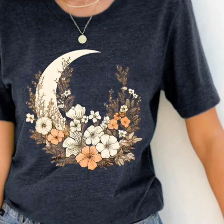 Shirt | Floral Moon