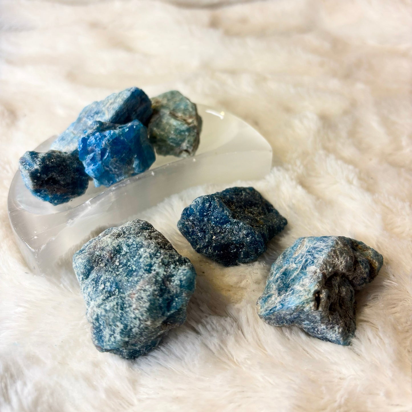 Stone Natural | Blue Apatite