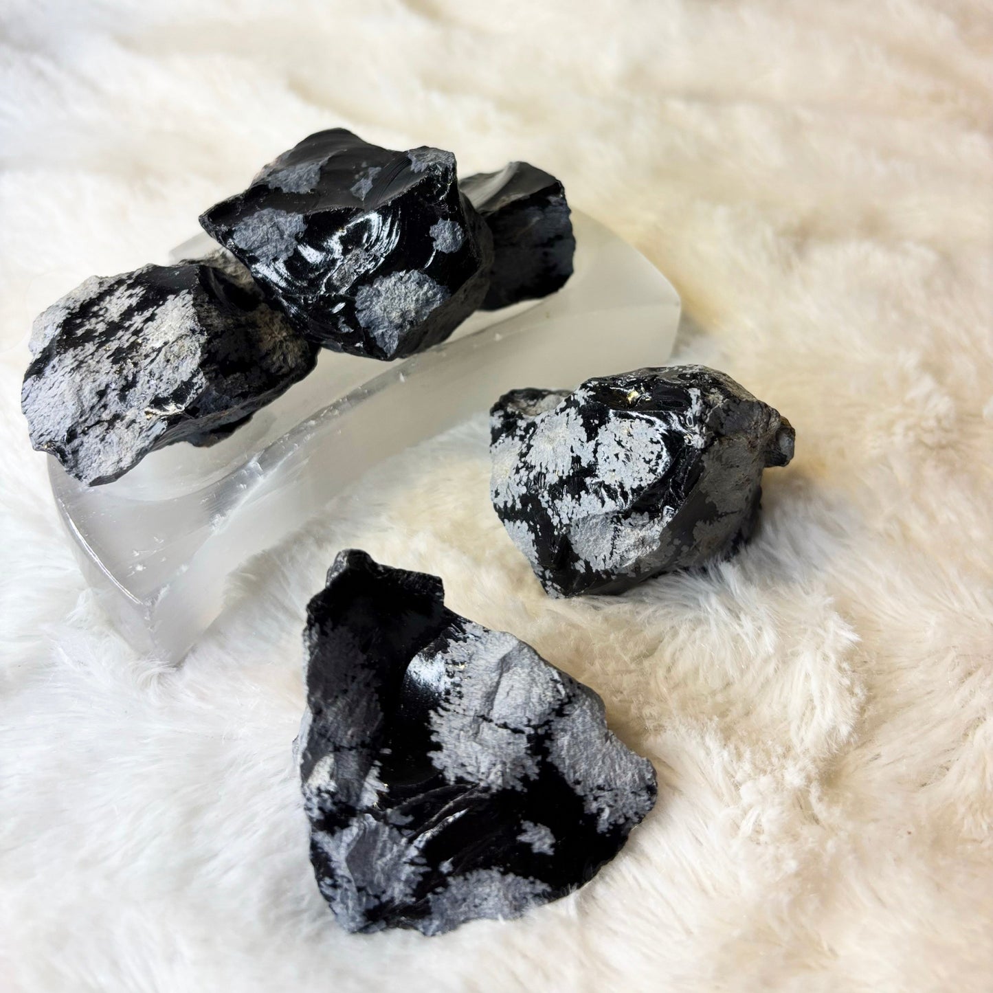 Stone Natural | Snowflake Obsidian