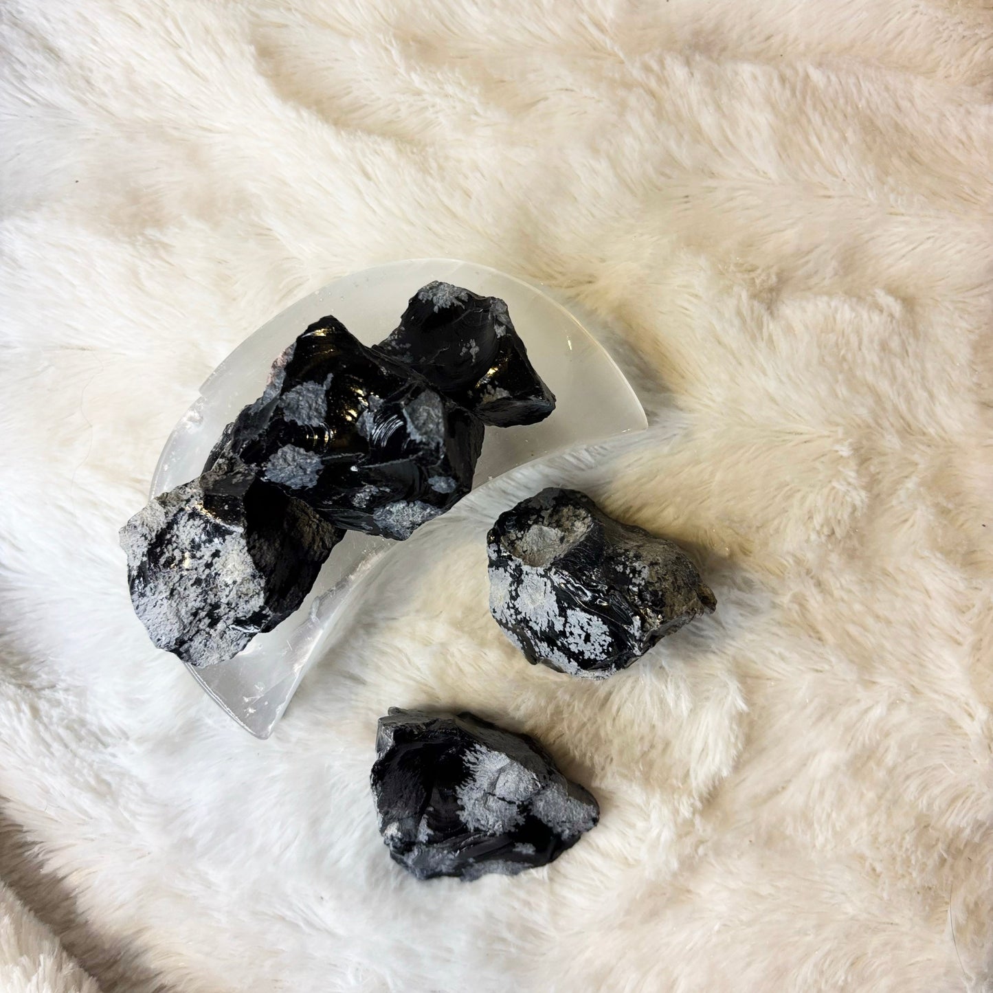 Stone Natural | Snowflake Obsidian