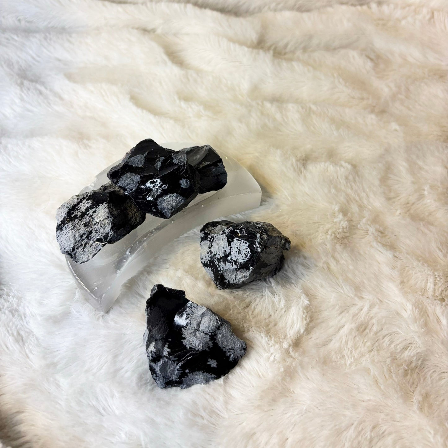 Stone Natural | Snowflake Obsidian