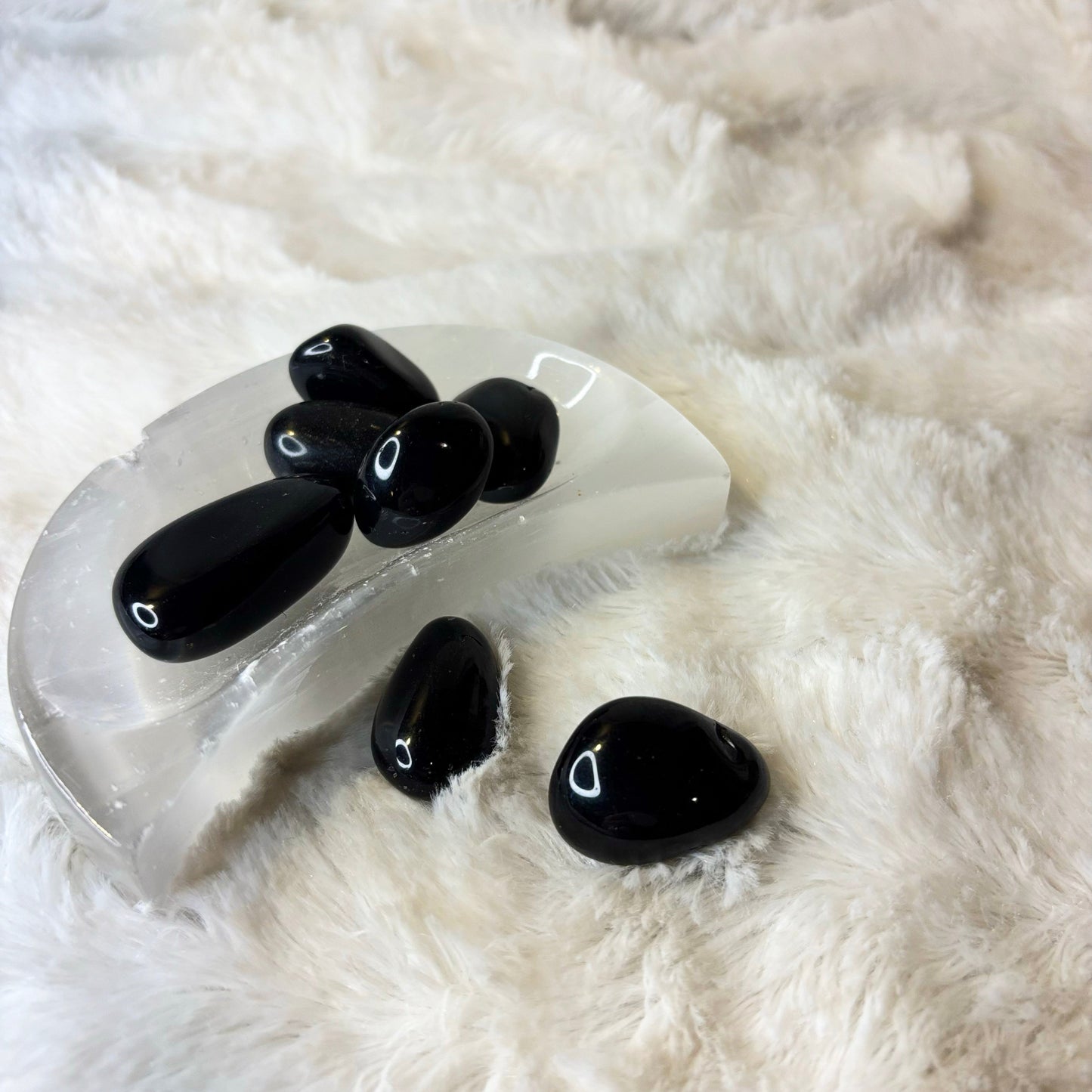 Stone Tumbled | Black Obsidian