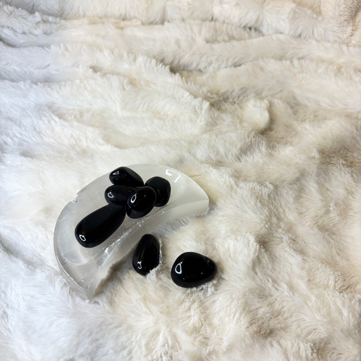 Stone Tumbled | Black Obsidian