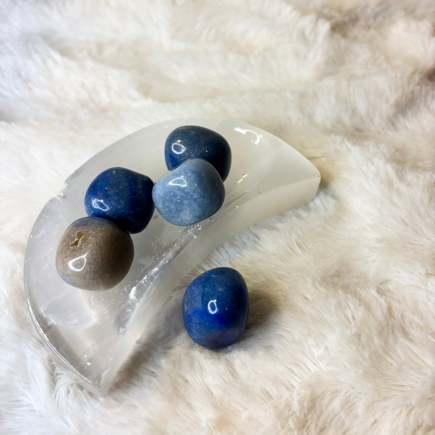 Stone Tumbled | Blue Aventurine