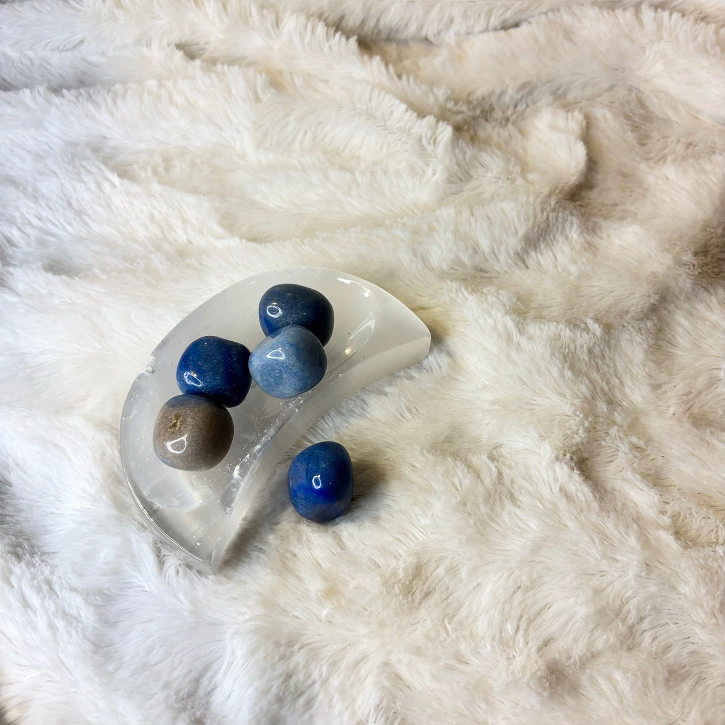 Stone Tumbled | Blue Aventurine