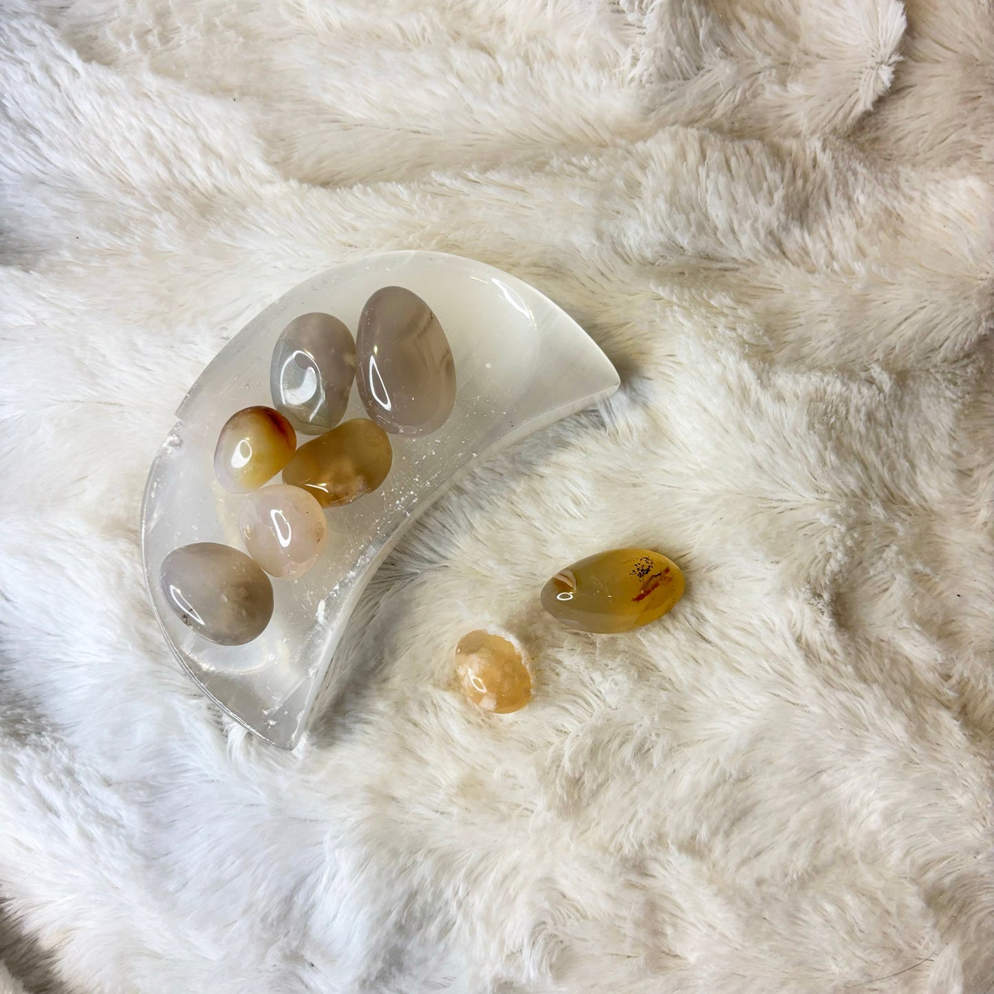 Stone Tumbled | Flower Agate