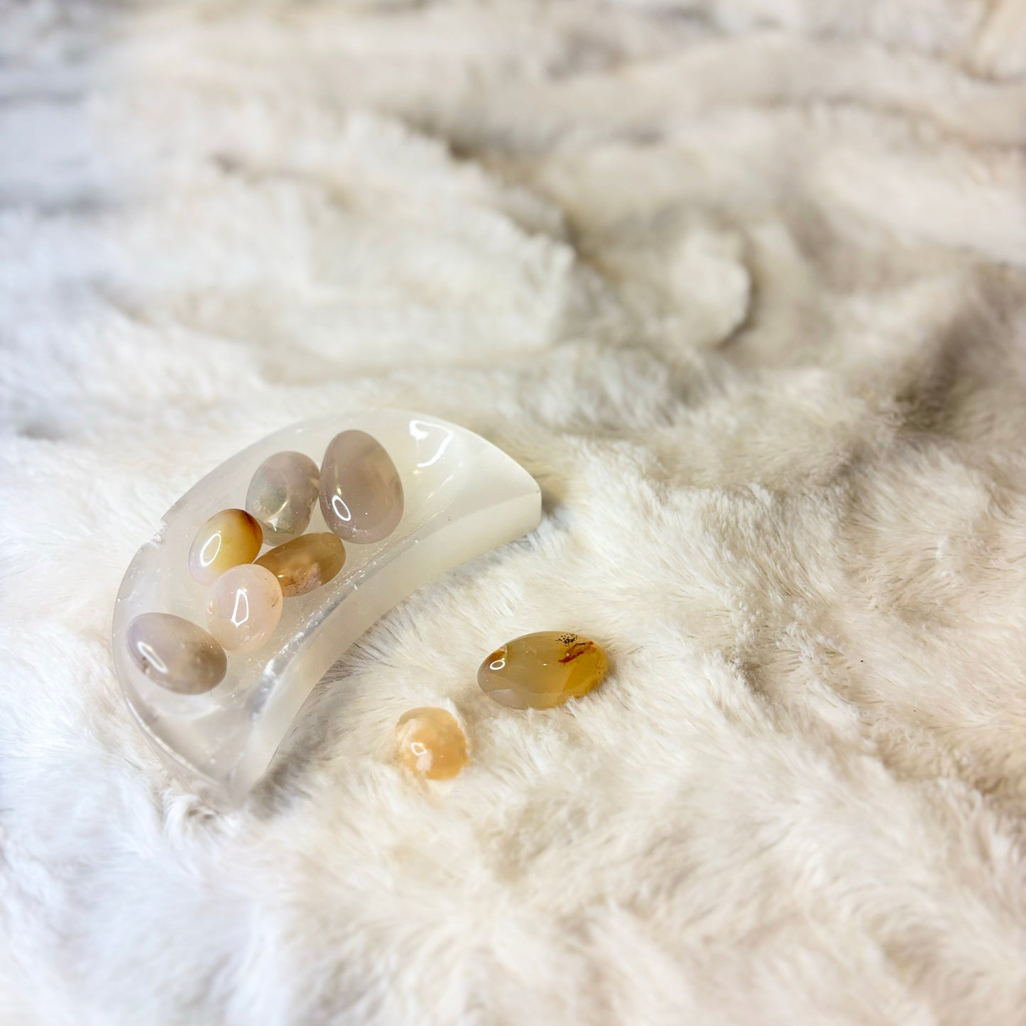 Stone Tumbled | Flower Agate