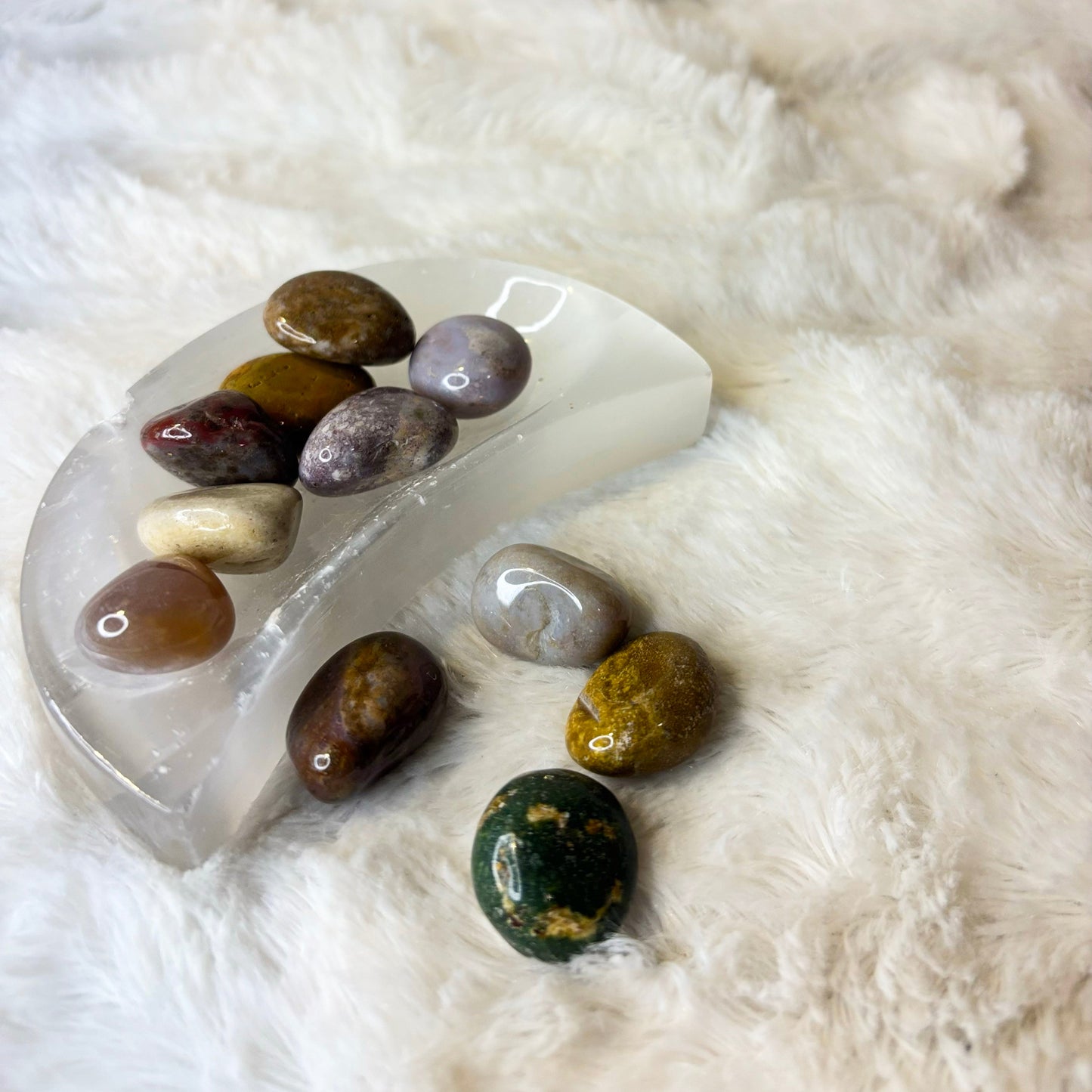 Stone Tumbled | Ocean Jasper