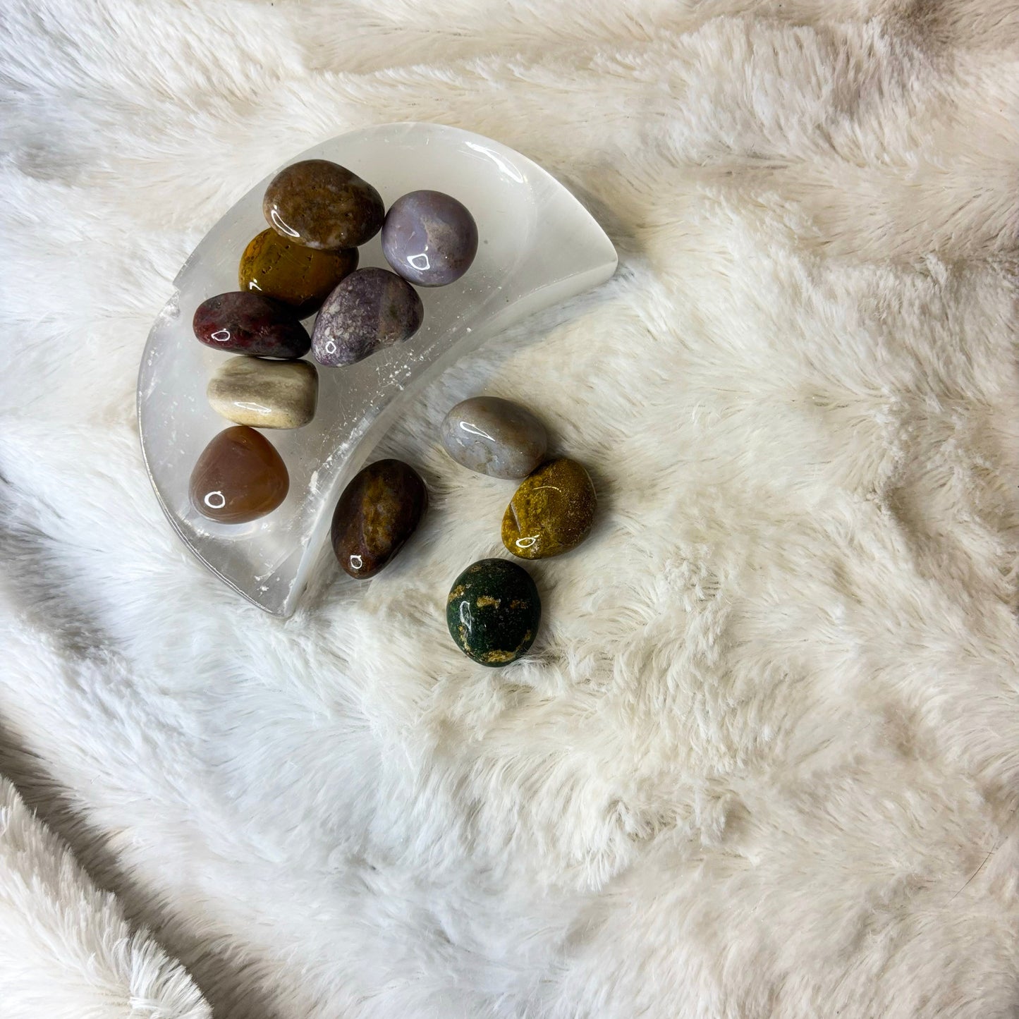 Stone Tumbled | Ocean Jasper