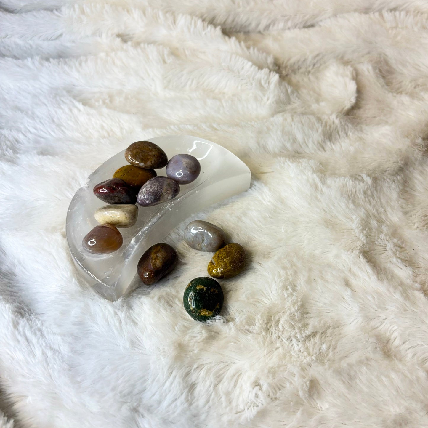 Stone Tumbled | Ocean Jasper