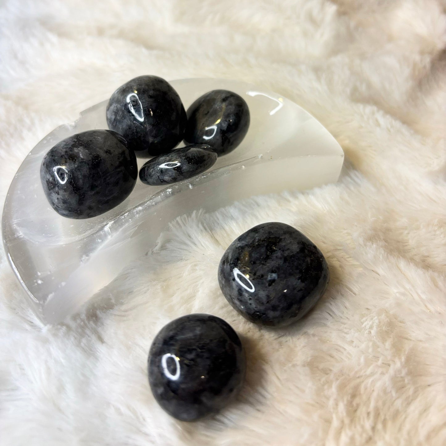 Stone Tumbled | Larvikite