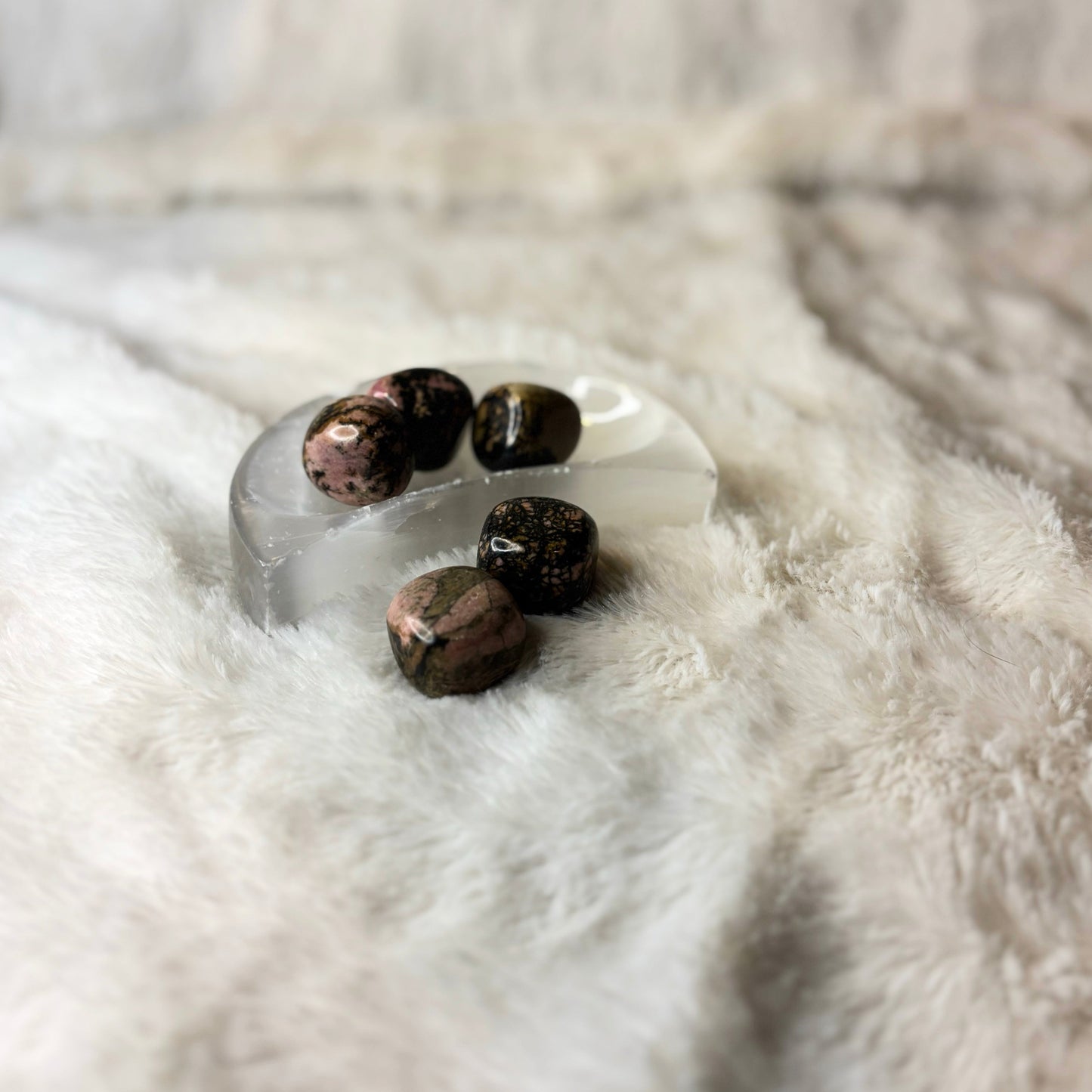 Stone Tumbled | Rhodonite
