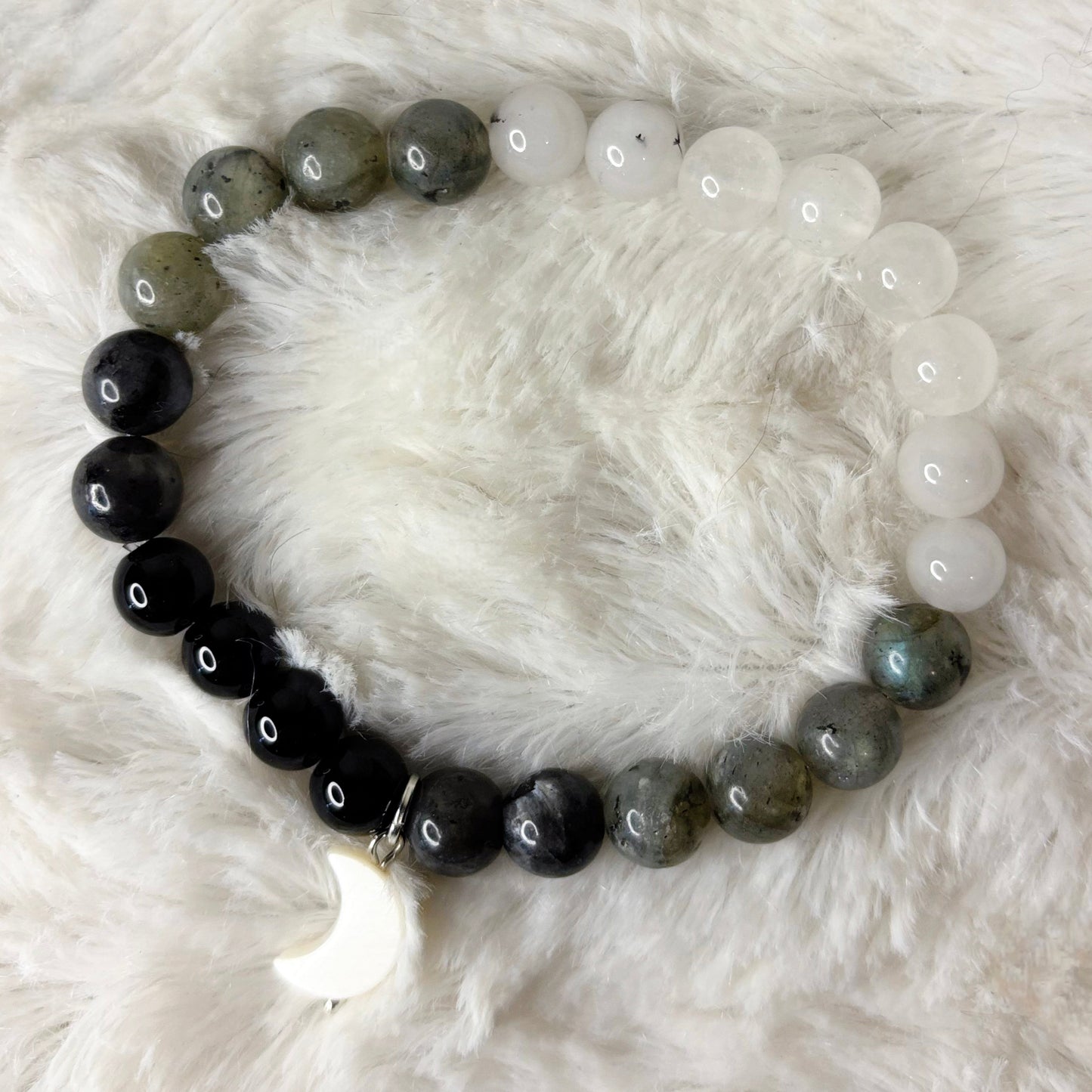 Stone Assistance Bracelet | Moon Phases