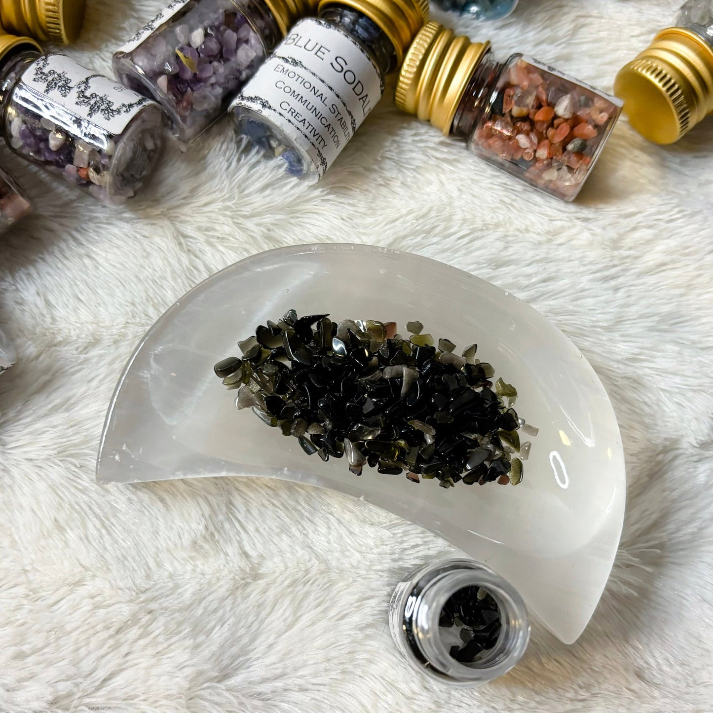 Stone Chips | Black Obsidian