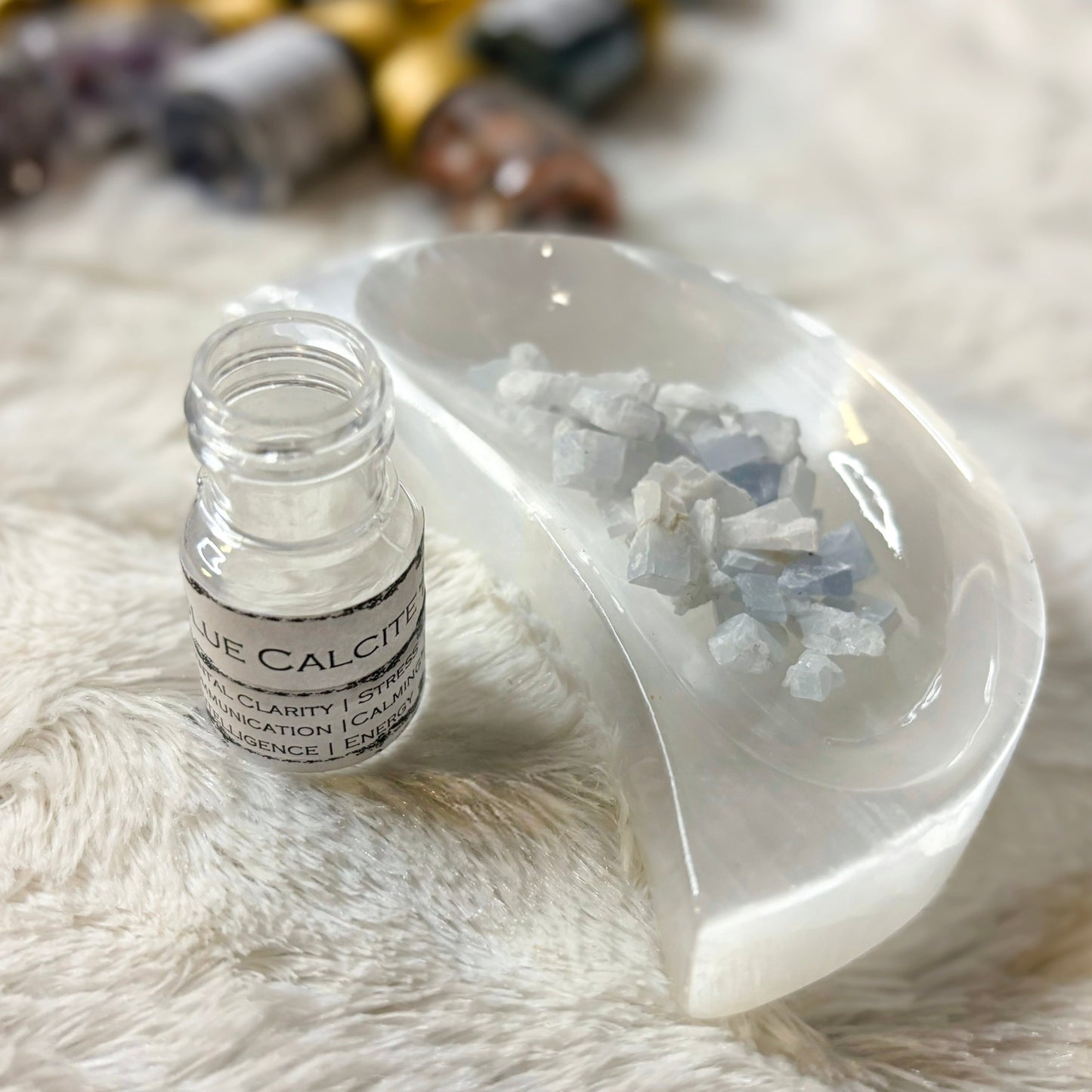 Stone Chips | Blue Calcite