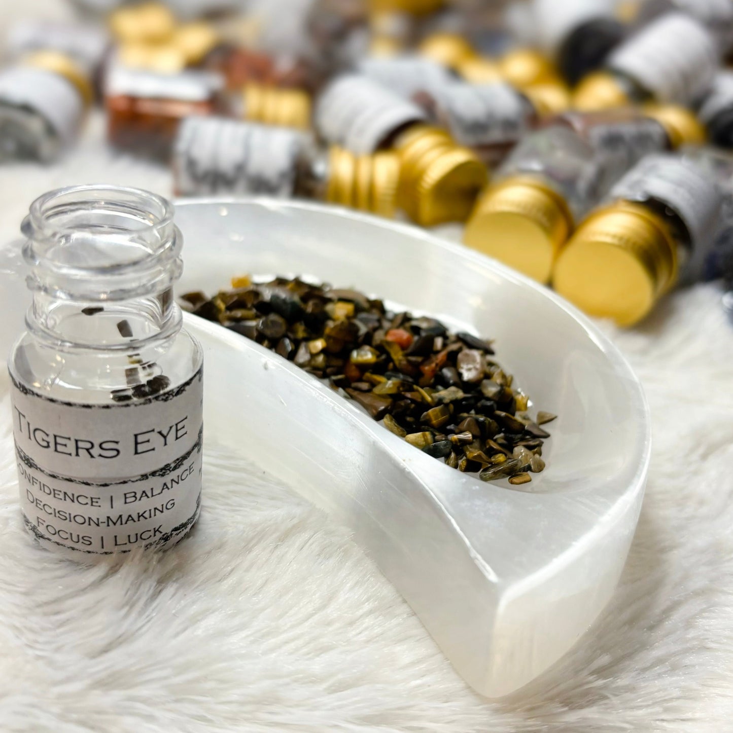 Stone Chips | Tigers Eye