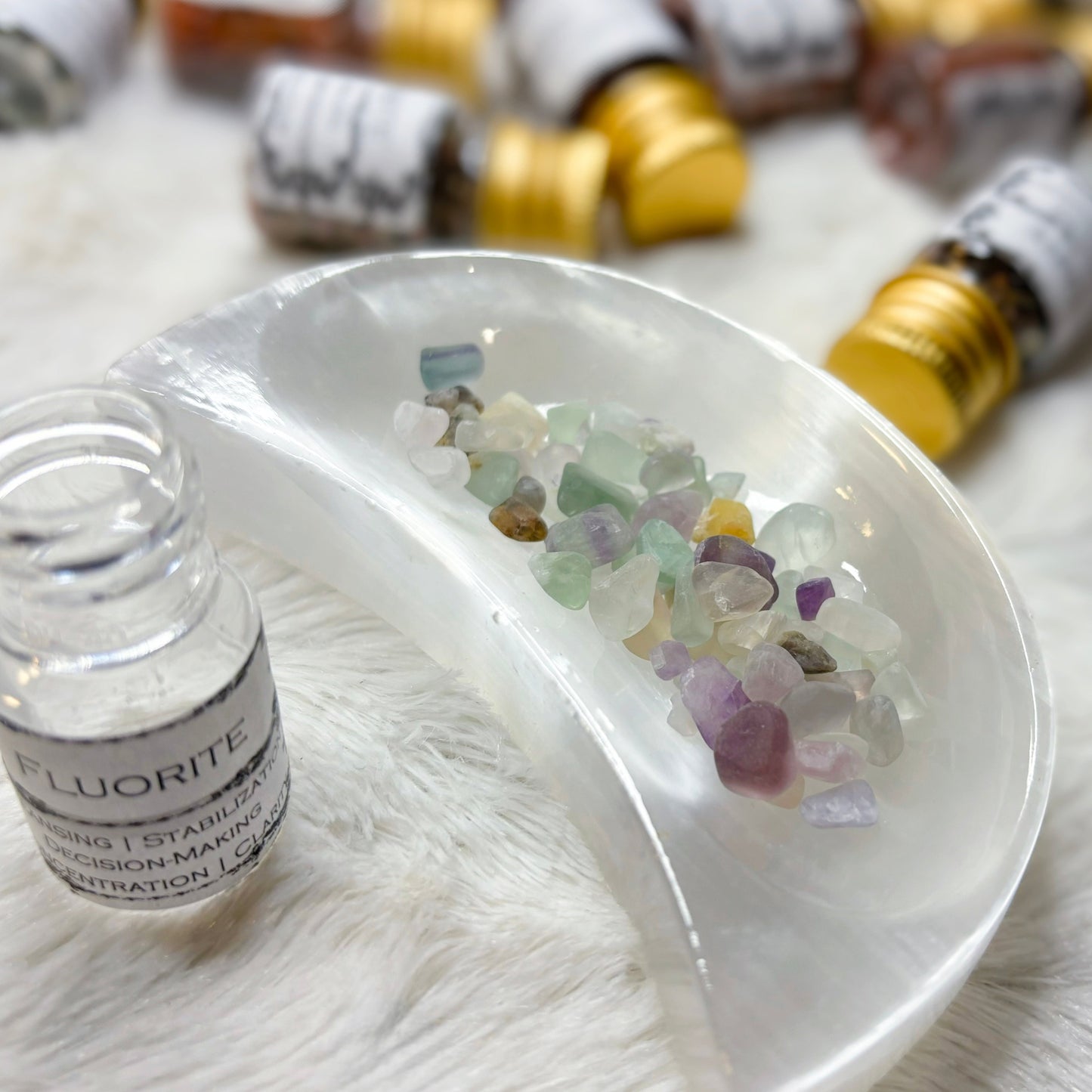 Stone Chips | Rainbow Fluorite