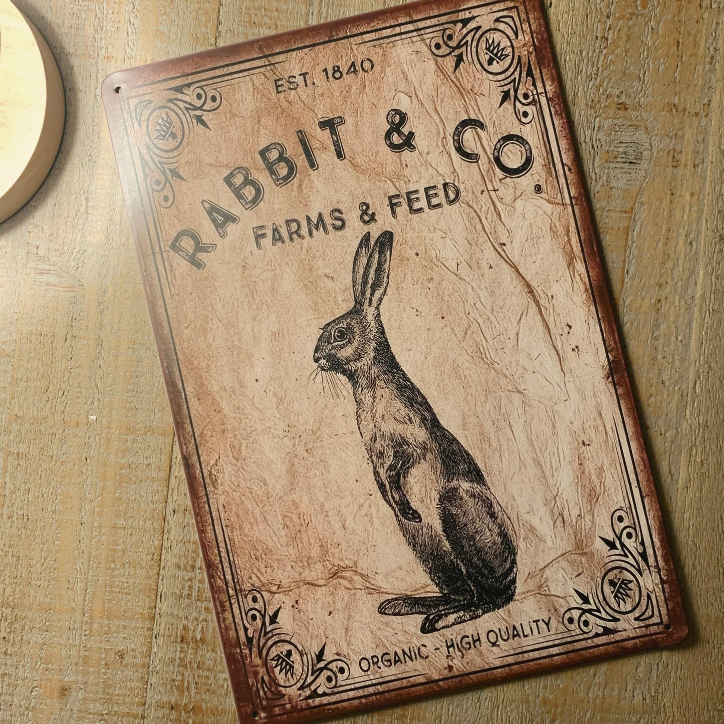 Metal Signage | Rabbit & Co.