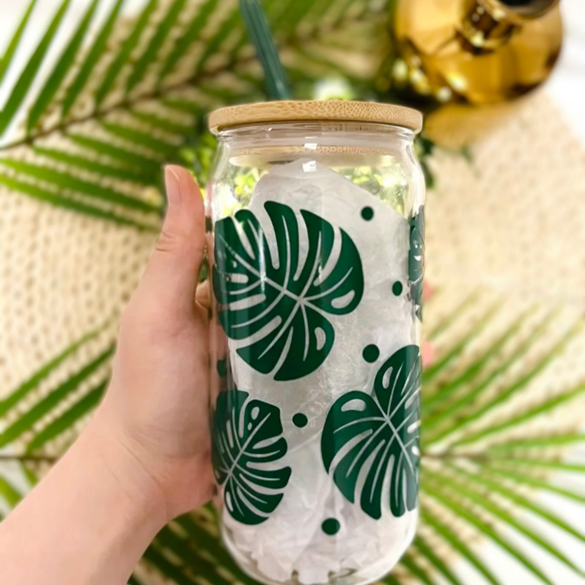 Monstera Leaf Cup