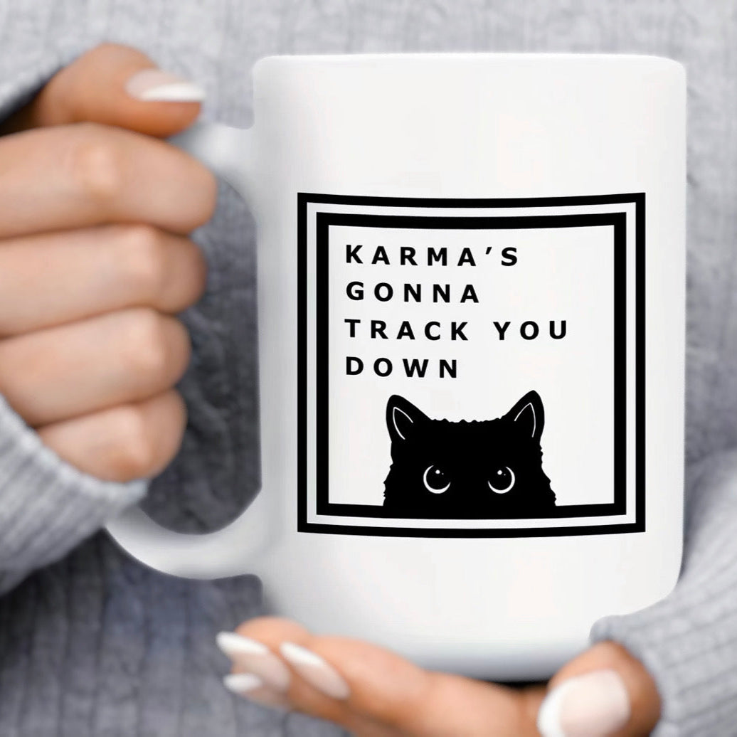 Karma Cat Mug