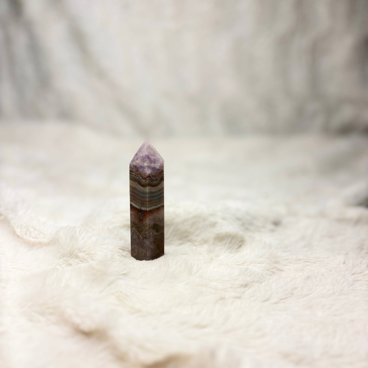 Generator | Amethyst + Crazy Lace Agate