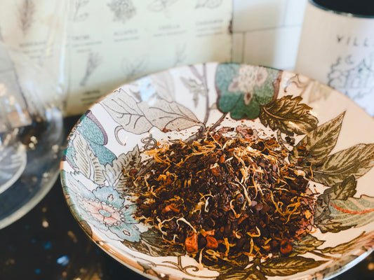 Té especiado de manzana y canela