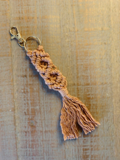 Braided Macrame Keychains