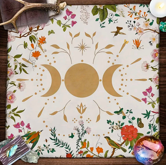 Altar Cloth-Triple Moon Garden