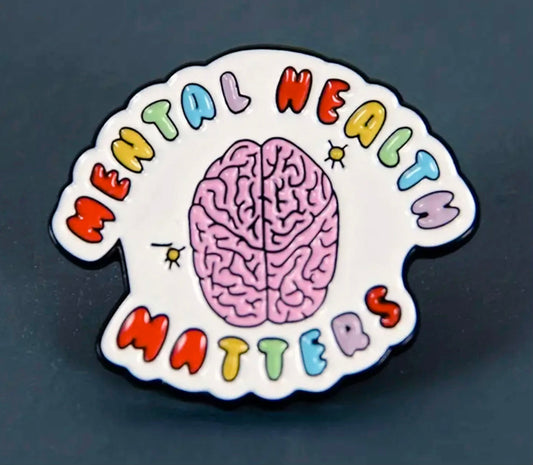 Mental Health Matters Pin