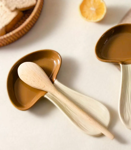 Cottage Core Mushroom Spoon Trays