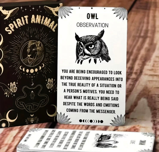 Spirit Animals Oracle Cards (54 Cards)