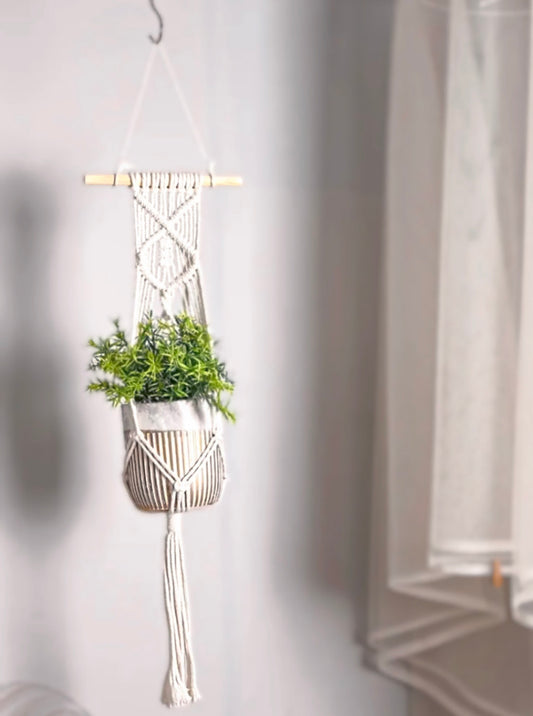 Boho Macrame Plant Hanger