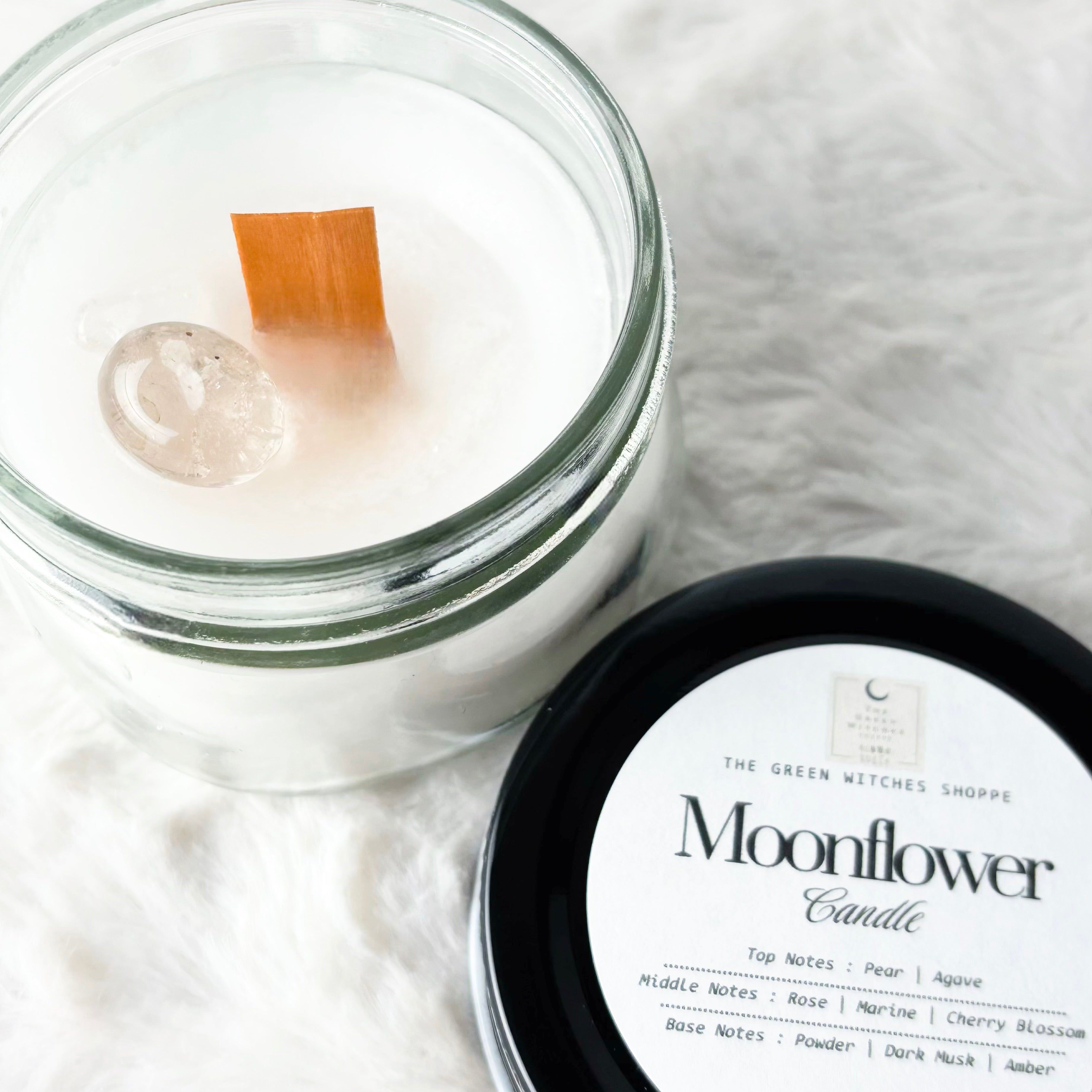 Candle | Moonflower – The Green Witches Shoppe
