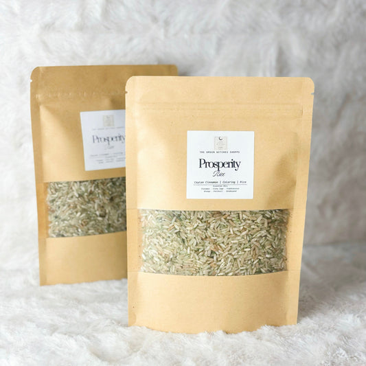 Two packages of 'Prosperity' on a white background