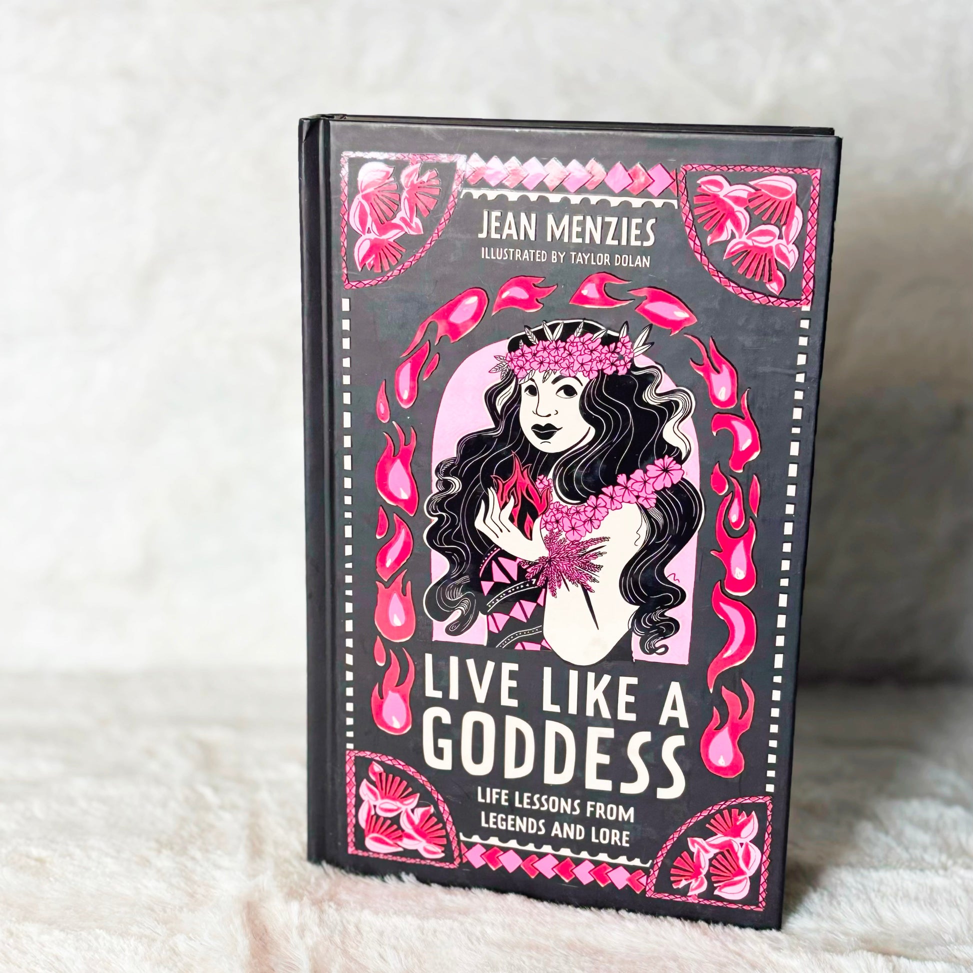 Book "Live Like a Goddess" on a white background
