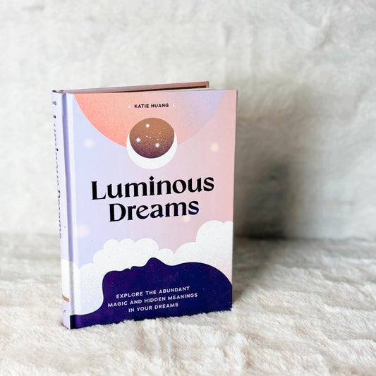Book "Luminous Dreams" on a white background