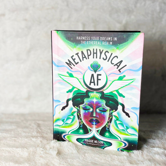 Book "Metaphysical AF" on a white background