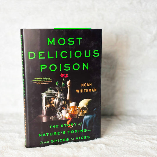 Book "Most Delicious Poison" on a white background