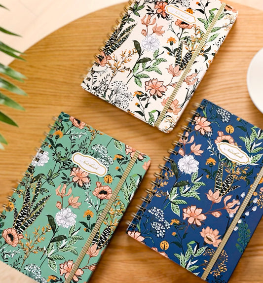 Floral Notebooks