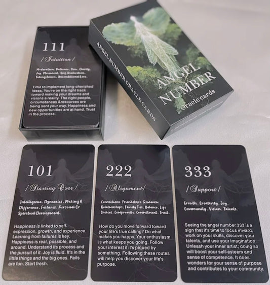 Angel Number Oracle Cards