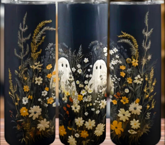 Ghosty Garden Tumbler