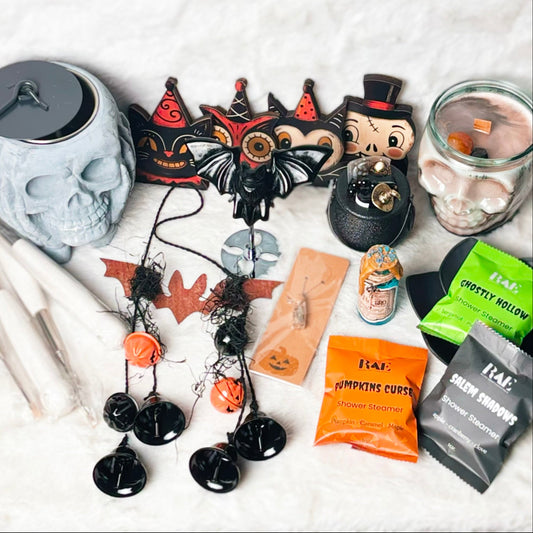 Samhain items in the Root & Ritual Box