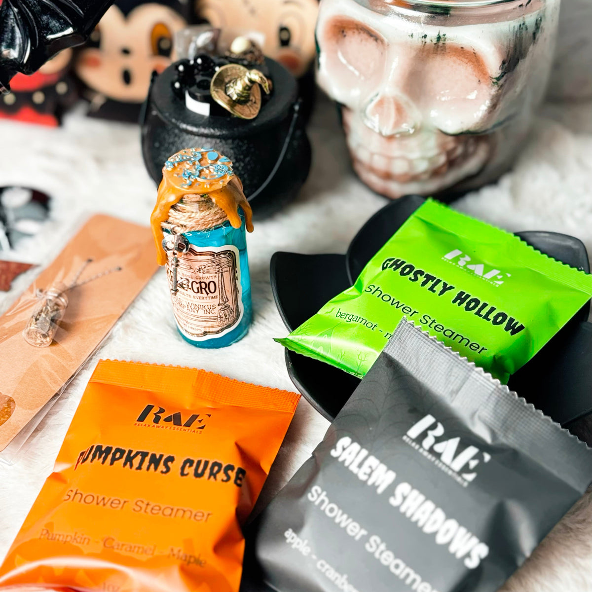 Samhain items in the Root & Ritual Box