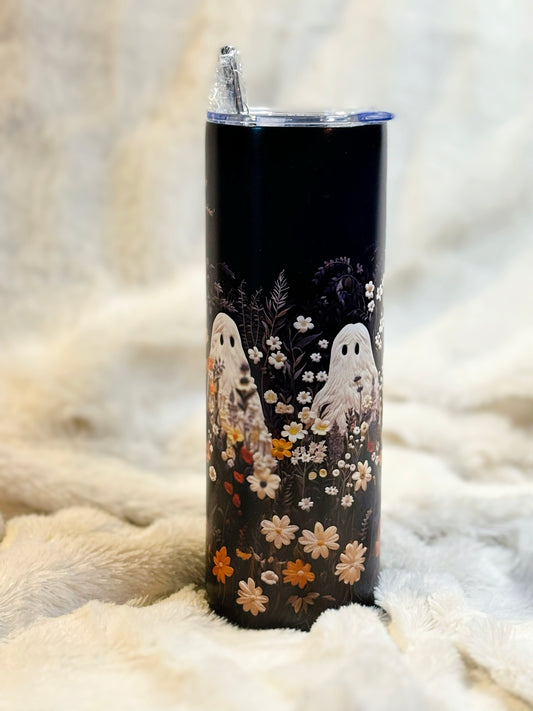 Ghosty Garden Tumbler