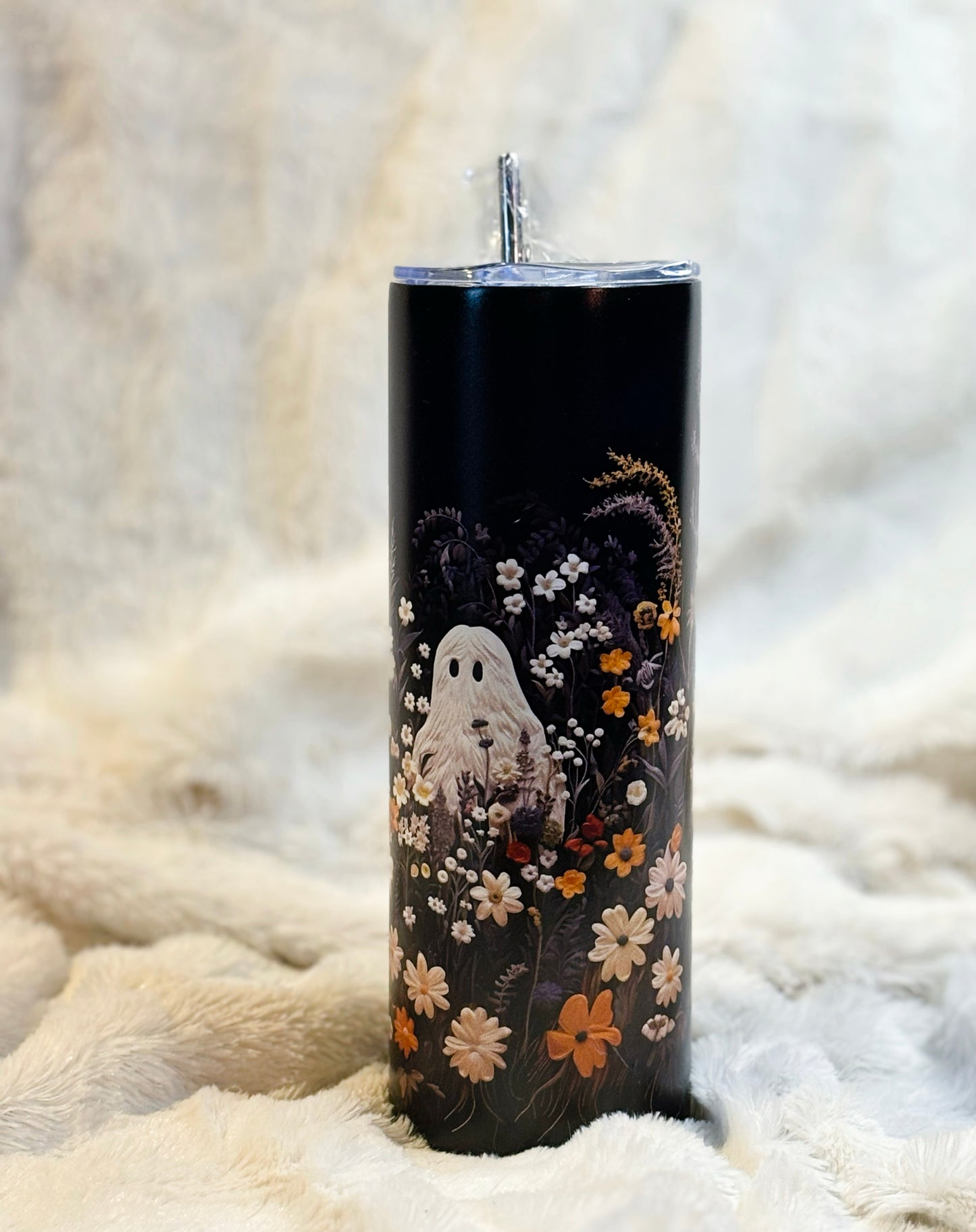 Ghosty Garden Tumbler