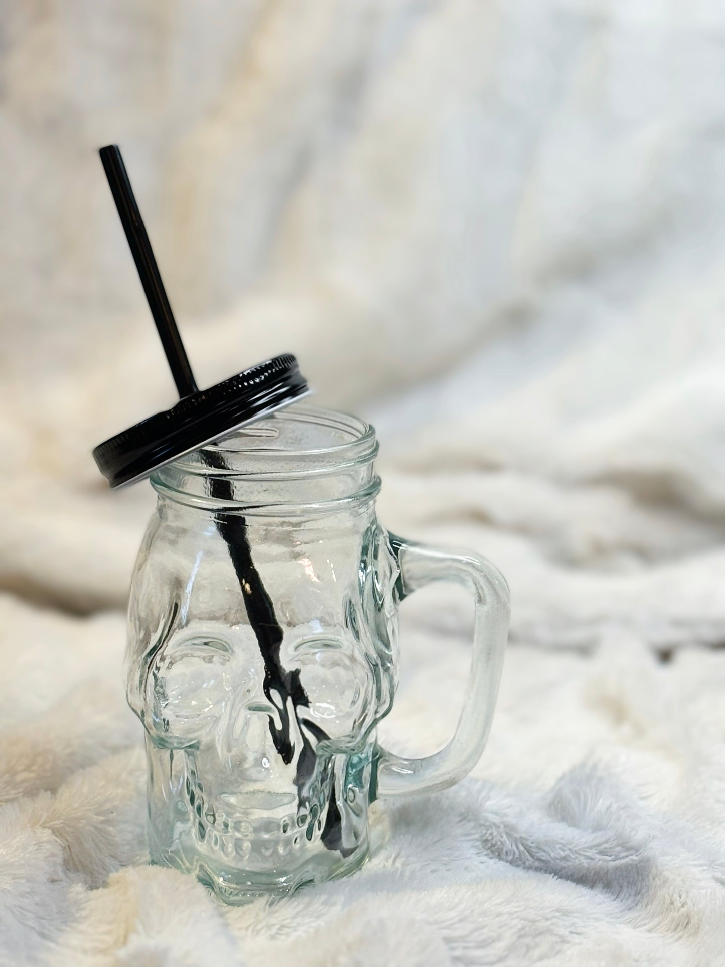 Skull Cup | Lid + Straw