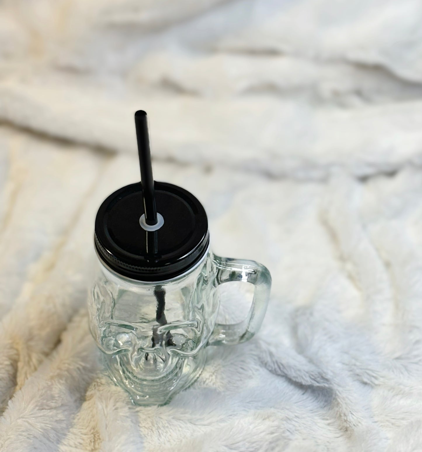 Skull Cup | Lid + Straw