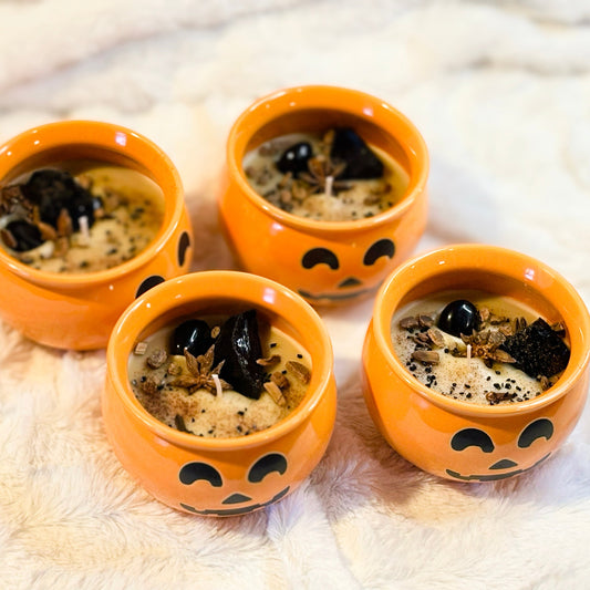 Jack-o'-lantern Candle