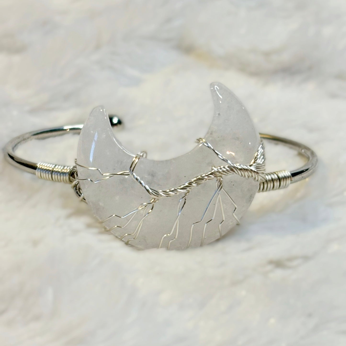 Crescent Moon Stone Bracelets