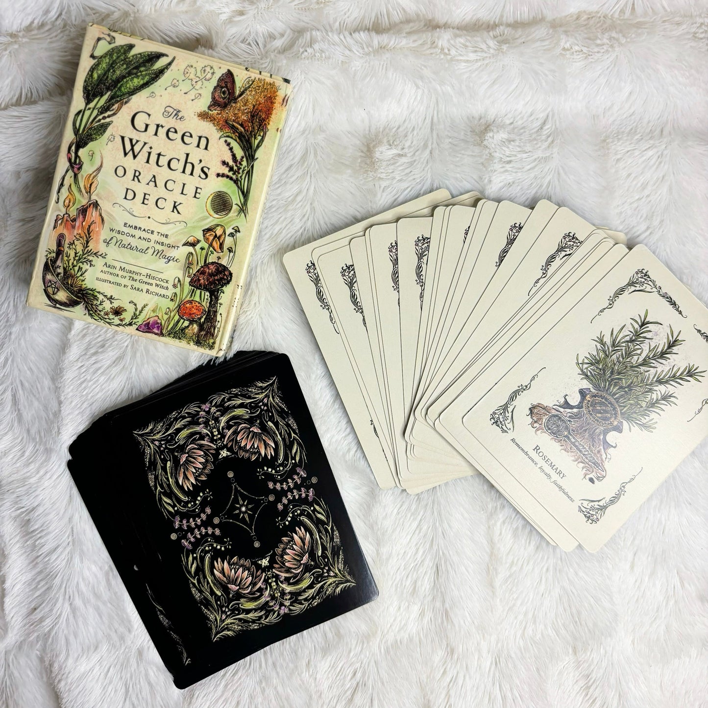 The Green Witch's | Mini Oracle Deck